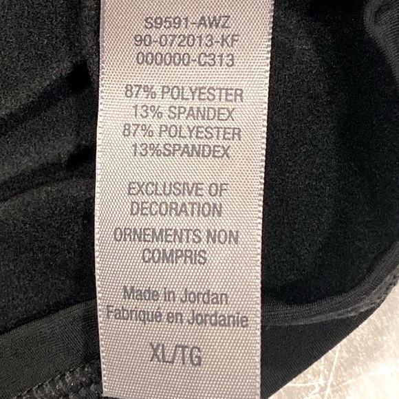 C9 BY CHAMPION Active High Neck Running Long Sleeve Athletic Top Black Size XL - Picture 4 of 4